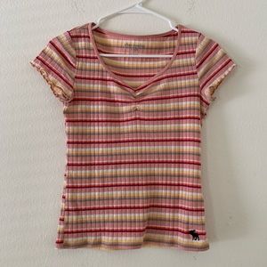 Striped short Sleeve tee